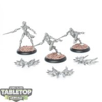 Warmachine - 3x Cyriss Clockwork Angels - grundiert