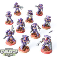 Space Marines - 10 Primaris Intercessors - bemalt