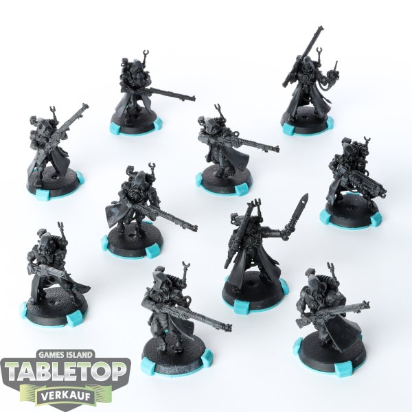 Adeptus Mechanicus - 10 x Skitarii Rangers - grundiert