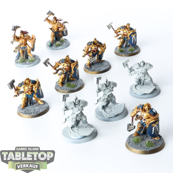 Stormcast Eternals - 10 Liberators - teilweise bemalt