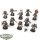 Space Wolves - 10 Grey Hunters - bemalt