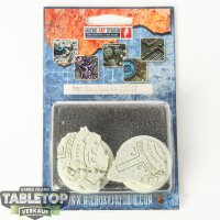 Bases - Temple Bases, Round 40mm - im Gussrahmen