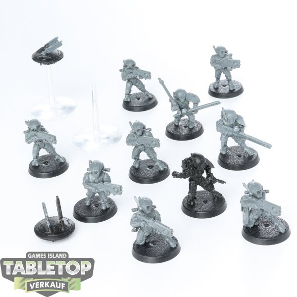 Tau Empire - 10x Fire Warriors - unbemalt