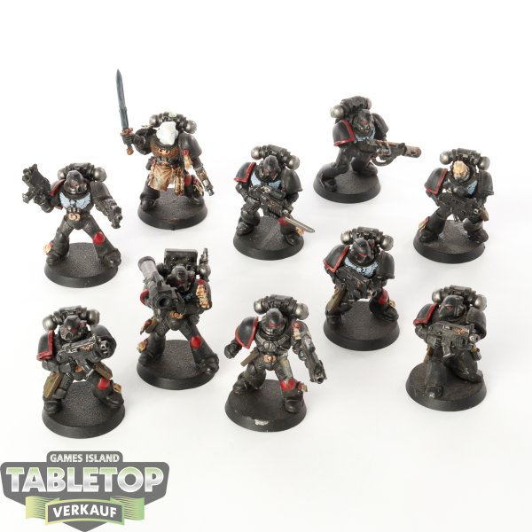 Space Marines - 10 x Tactical Squad klassisch - bemalt