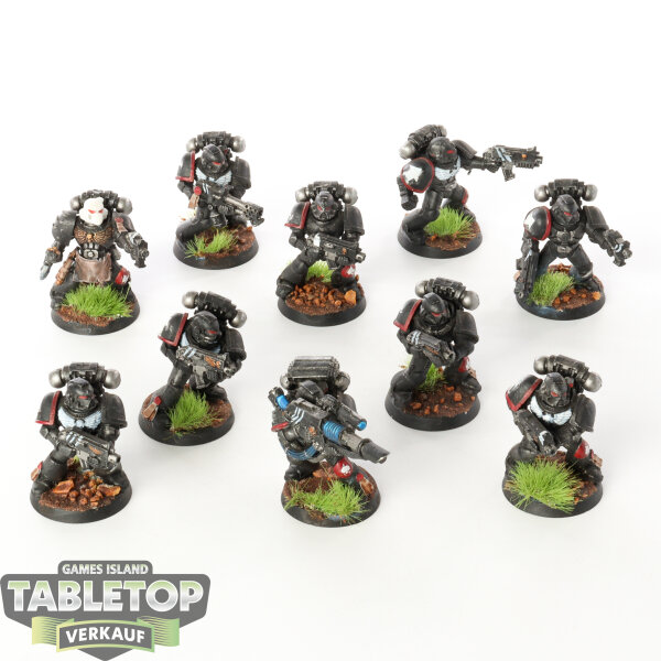 Space Marines - 10 x Tactical Squad klassisch - bemalt