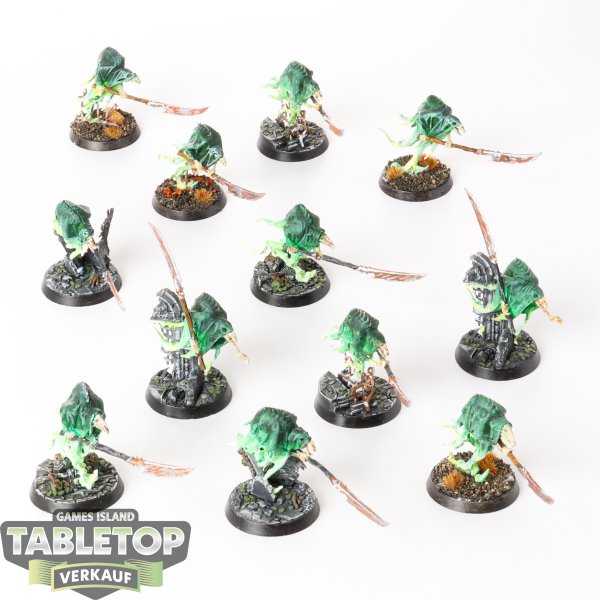 Nighthaunt - 12 x Glaivewraith Stalkers - bemalt