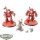 Adeptus Mechanicus - 2 x Kastelan Robots & Cybernetica Datasmith - teilweise bemalt