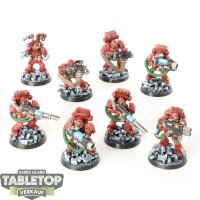 Space Marines - 8x Devastator  - bemalt