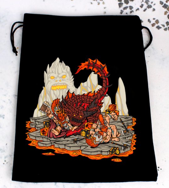 Baron of Dice - Premium Black Dice Bags - Slayer Dwarves