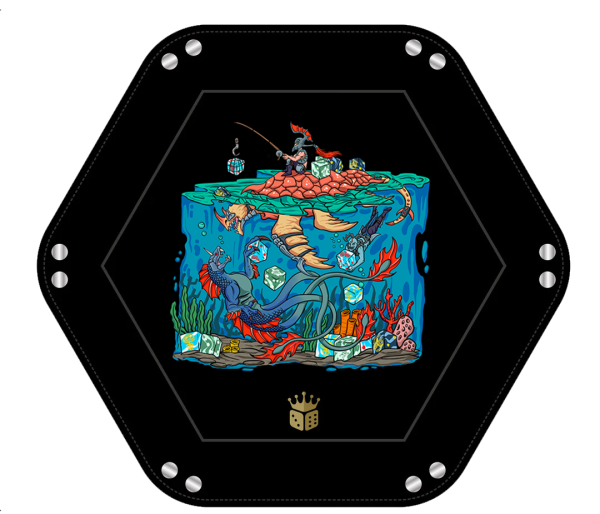 Baron of Dice - Premium Dice Trays - Sea Elves