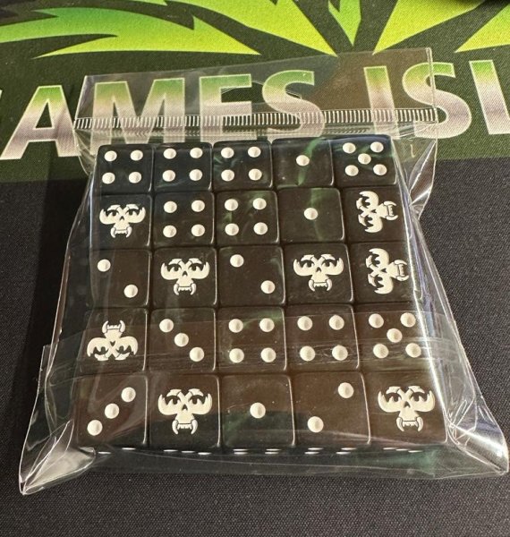 Baron of Dice - Gunsmith 16mm Square Corner Dice (25)