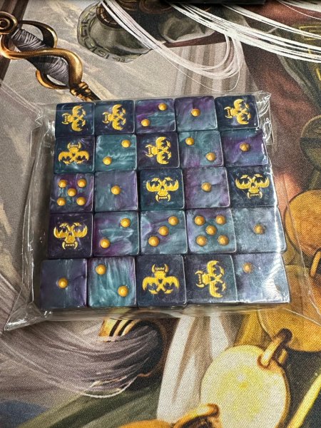 Baron of Dice - Have Faith 16mm Square Corner Dice (25)