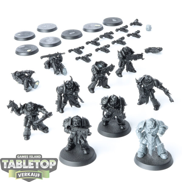 Chaos Space Marines - 10 Kill Team: Chaos Space Marines - grundiert