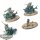 Space Marines - 3x Outriders (Smasha Squig) - teilweise bemalt