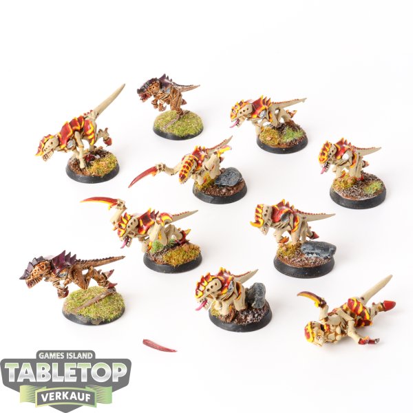 Tyraniden - 10x Hormagaunts - klassisch - bemalt