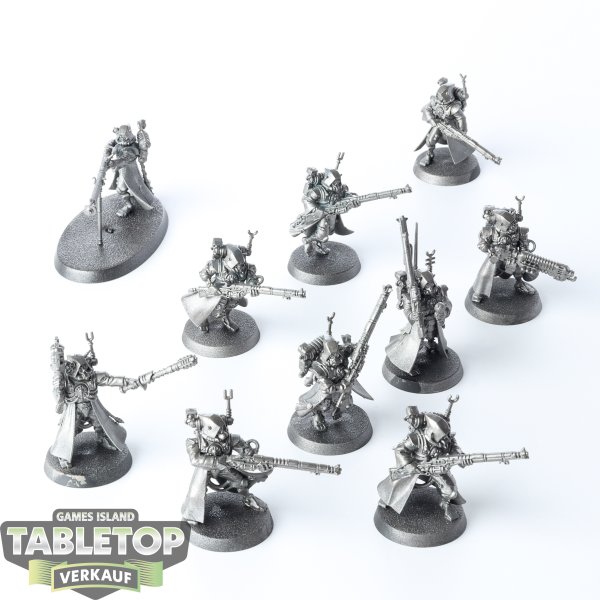 Adeptus Mechanicus - 10 x Skitarii Rangers - grundiert