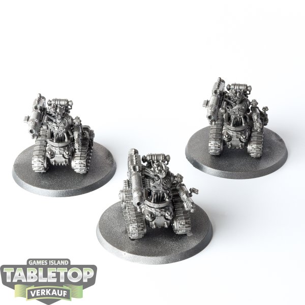 Adeptus Mechanicus - 3 x Kataphron Destroyers - grundiert