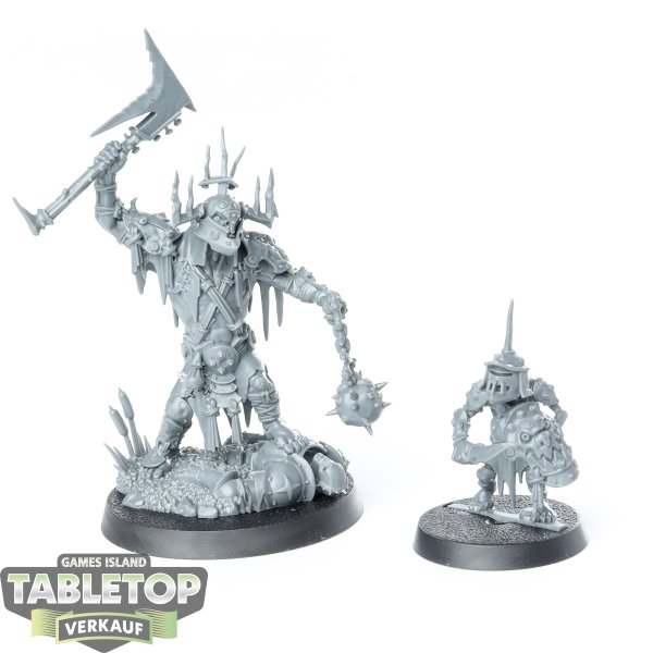 Orruk Warclans - Killaboss & Stab-grot - unbemalt