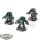 Chaos Space Marines - 3x Primaris Aggressors - teilweise bemalt