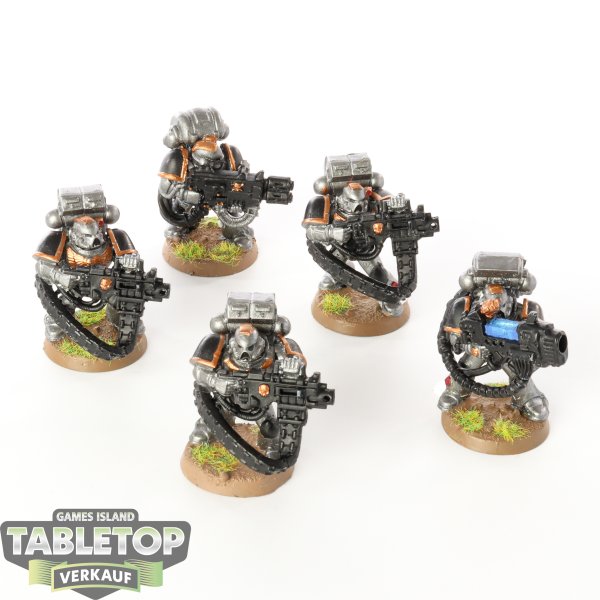 Space Marines - 5x Devastators (Classic) - bemalt