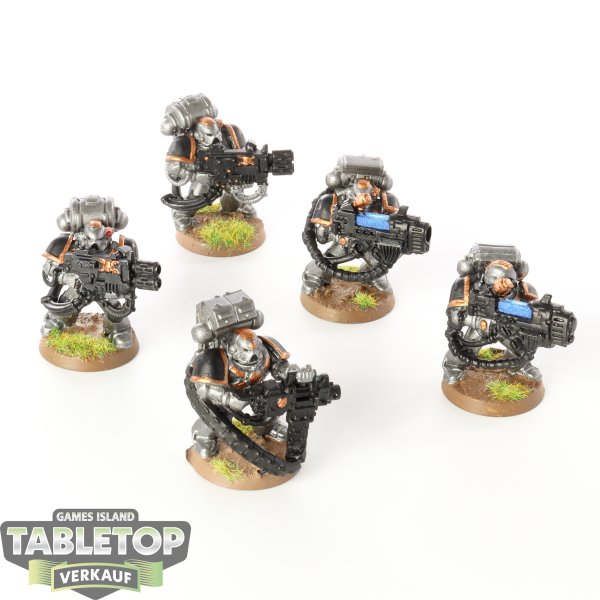 Space Marines - 5x Devastators (Classic) - bemalt