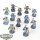 Space Wolves - 12x Tactical Marines - teilweise bemalt