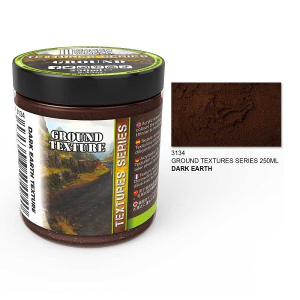 Green Stuff World - Earth Textures - DARK EARTH 250ml