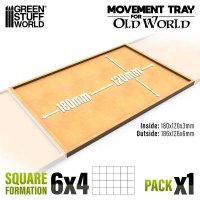 Green Stuff World - MDF Movement Trays Old World - 180x120mm