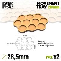 Green Stuff World - MDF Movement Trays - Skirmish AOS...