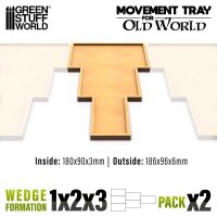 Green Stuff World - MDF Movement Trays Old World -...