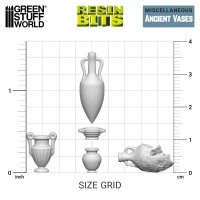 Green Stuff World - 3D printed set - Ancient Vases