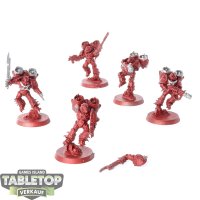 Chaos Space Marines - 5x Raptors - teilweise bemalt