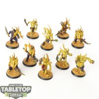 Death Guard - 10x Poxwalkers - bemalt