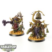 Death Guard - 2x Chosen of Mortarion - bemalt