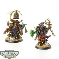 Death Guard - 2x Chosen of Mortarion - bemalt