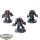 Space Marines - 3x Primaris Aggressors - teilweise bemalt