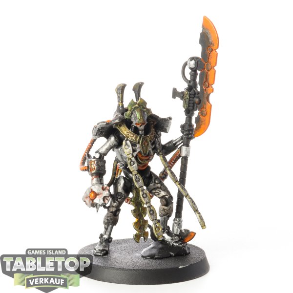 Necrons - Overlord with Tachyon Arrow - teilweise bemalt