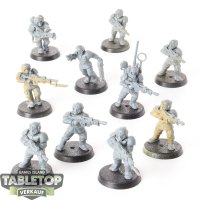 Astra Militarum - 10 x Cadian Shock Troops klassisch -...