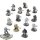 Tau Empire - 14x Fire Warriors - teilweise bemalt
