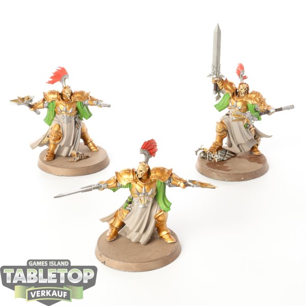 Stormcast Eternals - 3 Evocators - teilweise bemalt