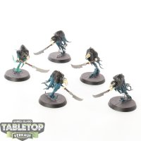 Nighthaunt - 5 Glaivewraith Stalkers - teilweise bemalt