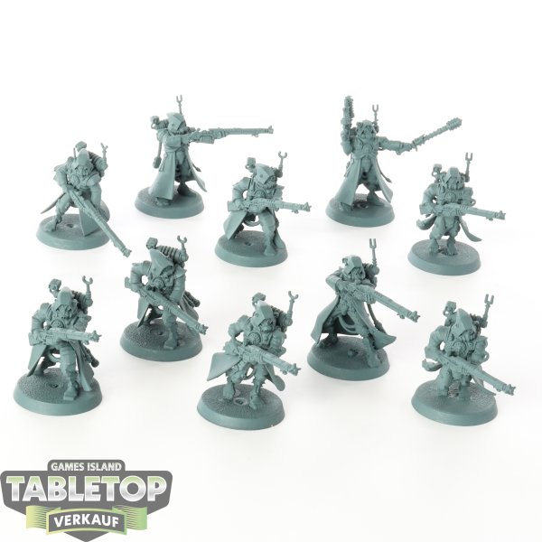 Adeptus Mechanicus - 10 Skitarii Rangers - grundiert
