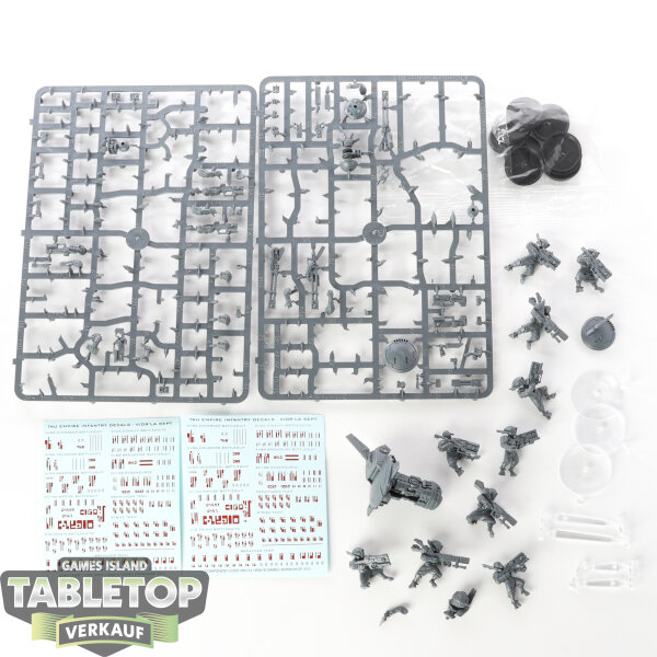 Tau Empire - 10 Fire Warriors - unbemalt