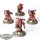 Chaos Space Marines - 4 x Chaos Space Marines Havocs - bemalt