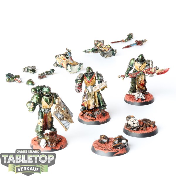 Dark Angels - 5 x Company Veterans - bemalt