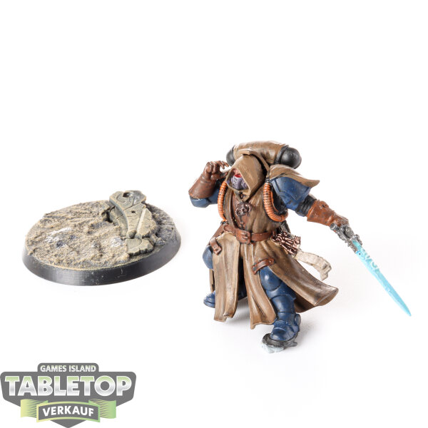 Space Marines - Primaris Librarian in Phobos Armour - teilweise bemalt