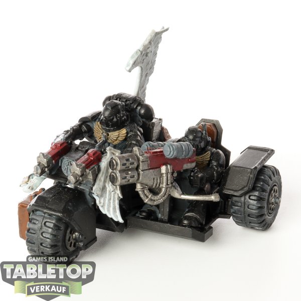 Space Marines - Attack Bike - teilweise bemalt