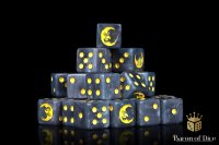 Baron of Dice - Moon 16mm Square Corner Dice (25)