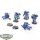 Space Marines - 5 x Space Marine Assault Squad klassisch - teilweise bemalt