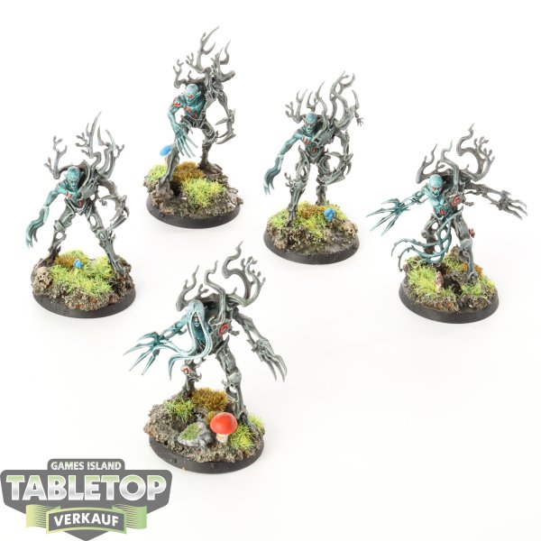 Sylvaneth - 5 x Spite-Revenants - bemalt